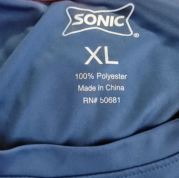 Sonic Drive In Fast Food XL Shirt with Cherry Logo - Picture 9 of 9